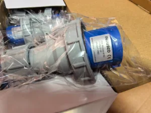 Indusco IP67 16A 2P+E Single Phase Industrial Plug