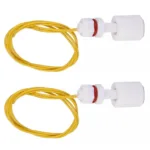 2Pcs PP Float Switch M8 46mm vertical water level sensor for fish tank